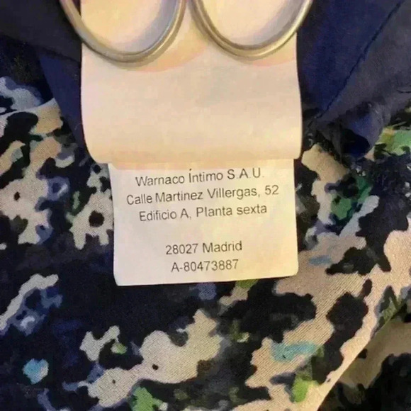 Calvin Klein Jeans Sleeveless Tiered Floral Maxi Dress Size S - Picture 7 of 13